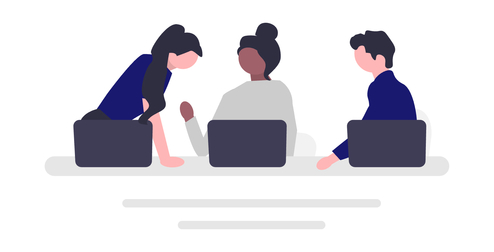 Infotronex team collaborating on a high-tech project